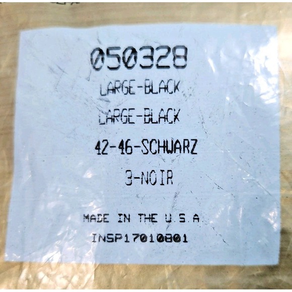 2 packs of Silkies Pantyhose, size Large, color Black, new in package - Picture 3 of 3